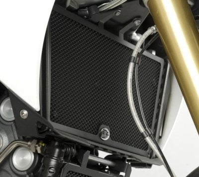 R&G Radiator Guard black - Aprilia Dorsoduro 1200