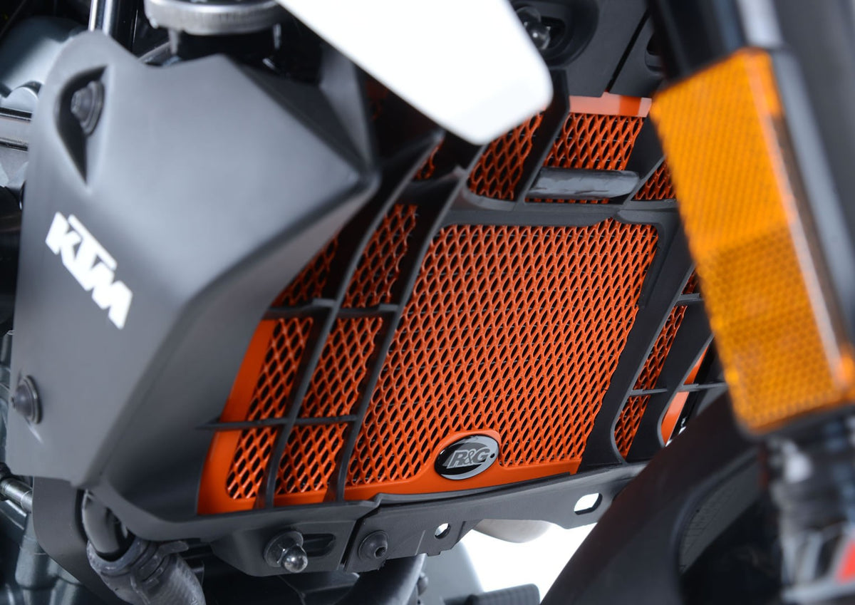 R&G Radiator Guard black - KTM 125/200 Duke