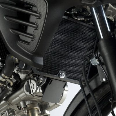 R&G Radiator Guard black - Suzuki 650 V-Strom 2012-