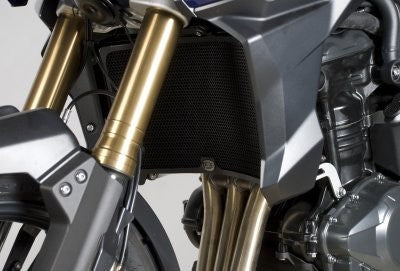 R&G Radiator Guard black - Triumph Tiger 1200 Explorer '12-'17