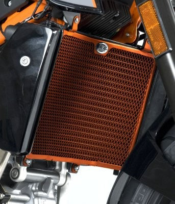 R&G Radiator Guard orange - KTM 690 Duke '12 / 690 Duke R '13-