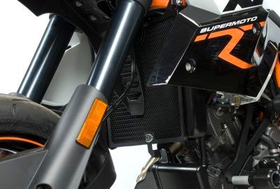 R&G Radiator Guard black - KTM 990SM '08- / 990SMR all years / SMT '08-