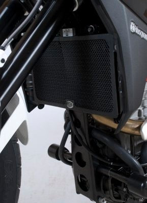 R&G Radiator Guard black - Husqvarna TR650 Strada