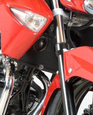 R&G Radiator Guard black - Suzuki Inazuma 250