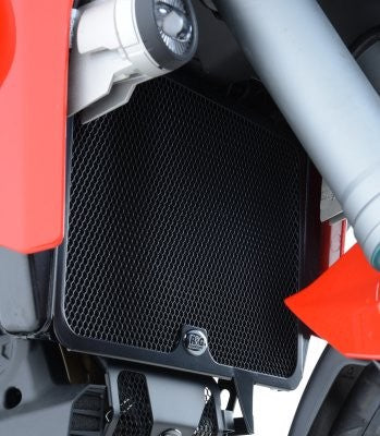 R&G Radiator Guard black - Ducati Multistrada 1200 Gran Turismo