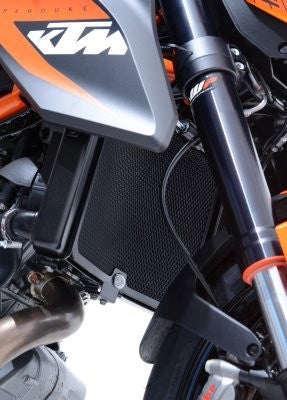 R&G Radiator Guard titanium - KTM 1290 Super Duke up to '19 / SuperDuke GT '16-'19