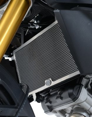 R&G Radiator Guard titanium - Suzuki 1000 V-Strom '14-