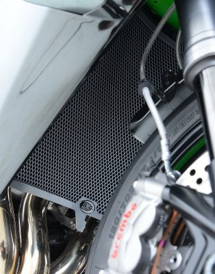 R&G Radiator Guard black - Kawasaki H2 / H2R