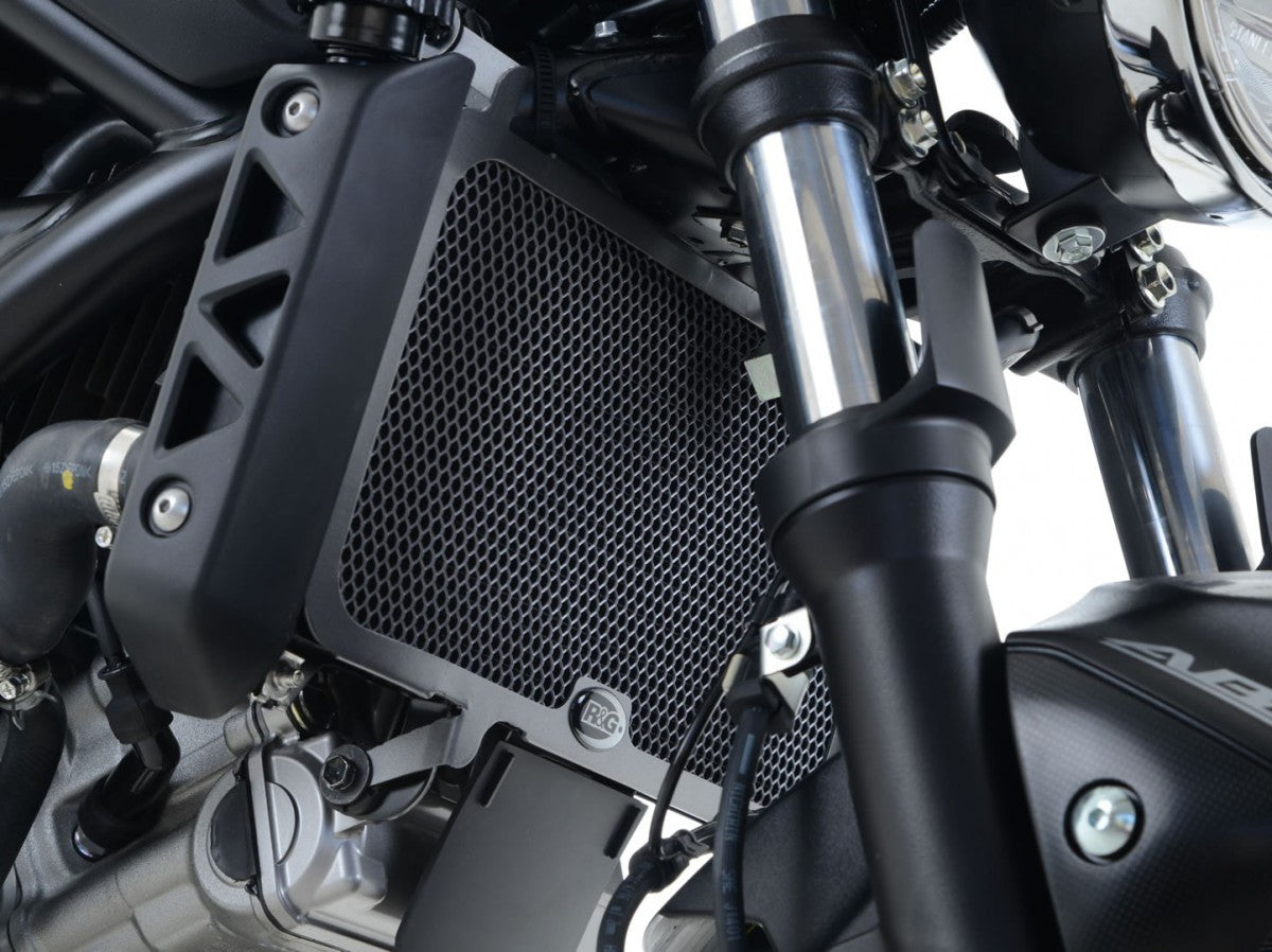 R&G Radiator Guard - titanium - Suzuki SV650 '16- / SV650X
