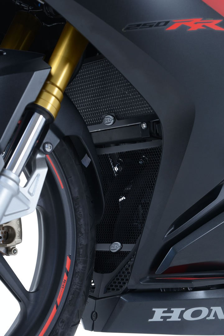R&G Radiator Guard black - Honda CBR250RR '17-