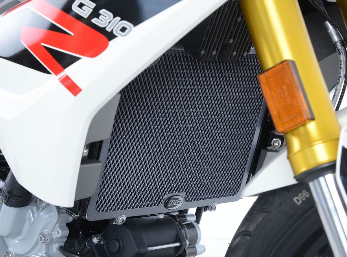 R&G Radiator Guard titanium - BMW G310R / G310GS