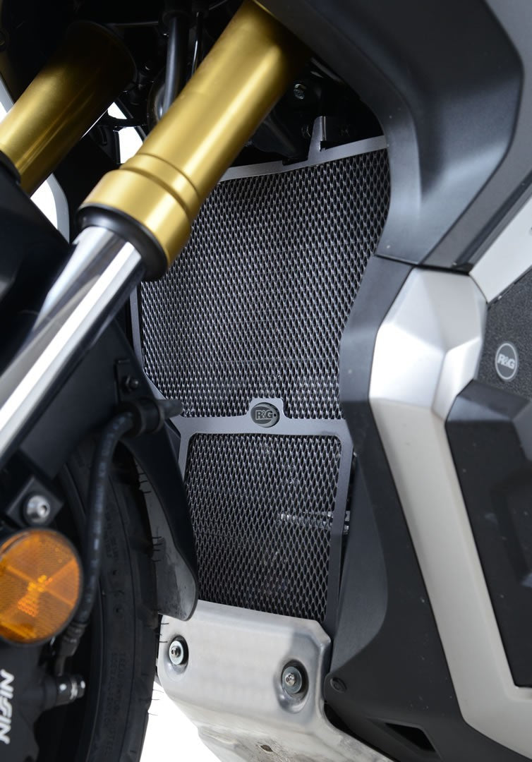 R&G Radiator & Downpipe Guard titanium (one piece), Honda x-adv (750) '17-'20