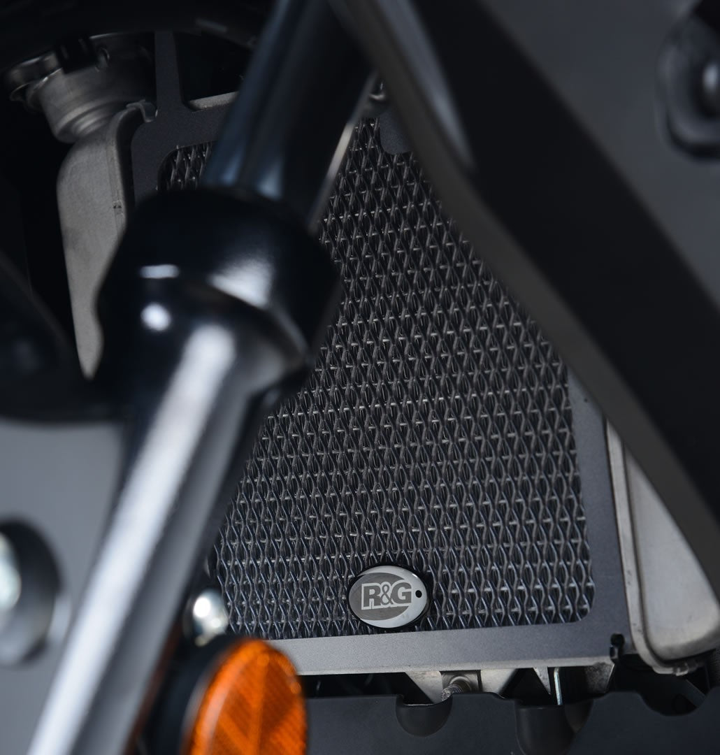 R&G Radiator Guard titanium - Suzuki GSX-R125 / GSX-S125