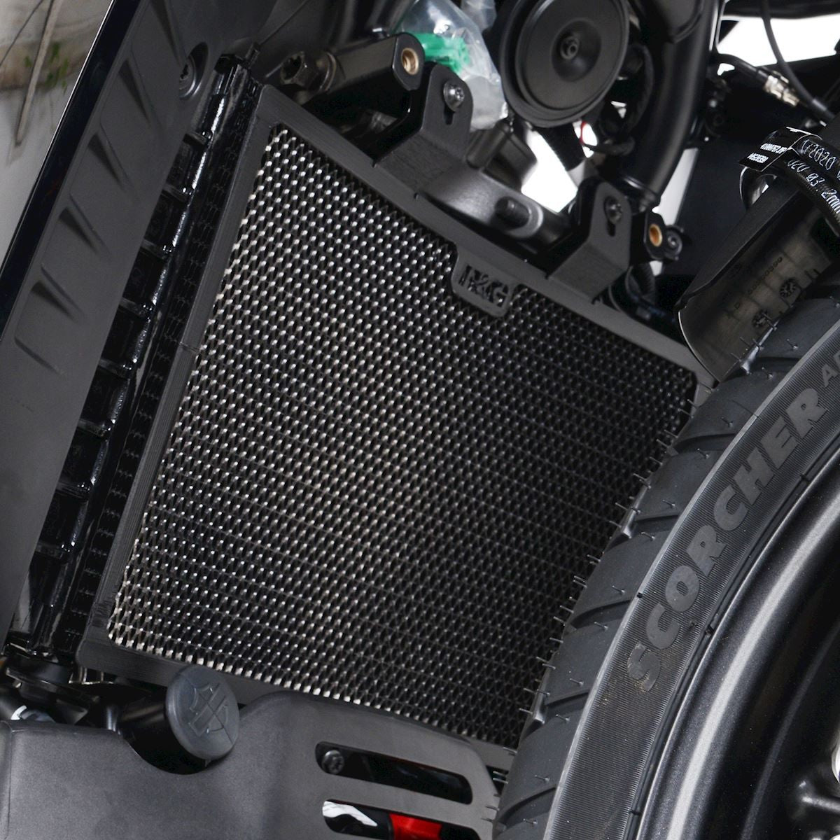 R&G Radiator Guard titanium - Harley-Davidson Pan America (Special) '21-