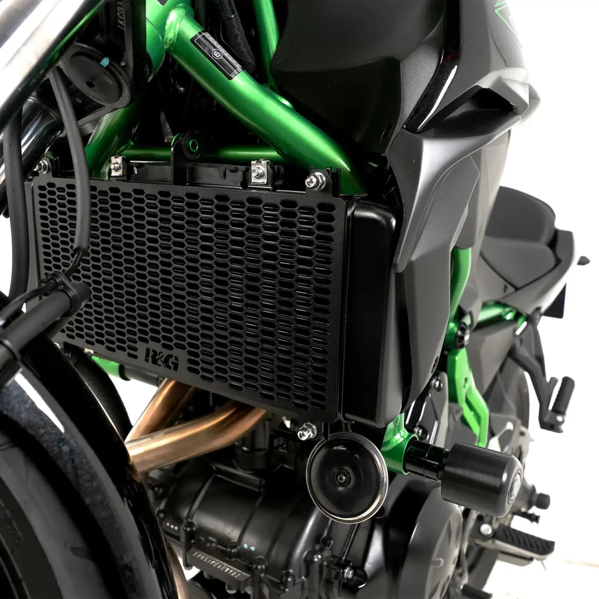 R&G Radiator Guard Pro black - Kawasaki Ninja/Z 650/S/RS
