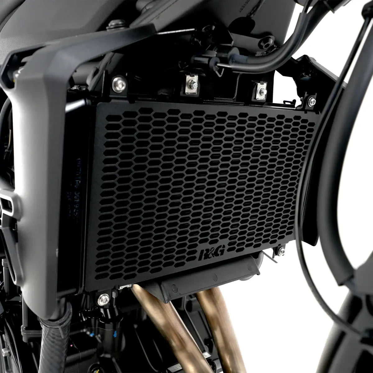R&G Pro Radiator Guard Matt Black - Kawasaki Z/Ninja 250/400/500
