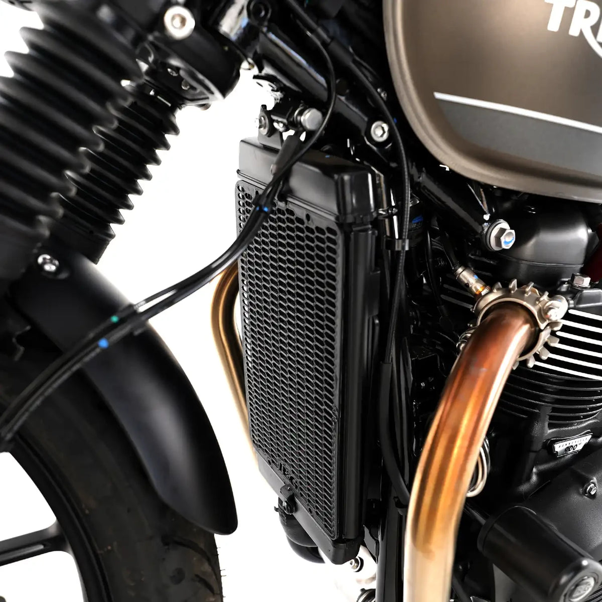 R&G Pro Radiator Guard black - Triumph 16-