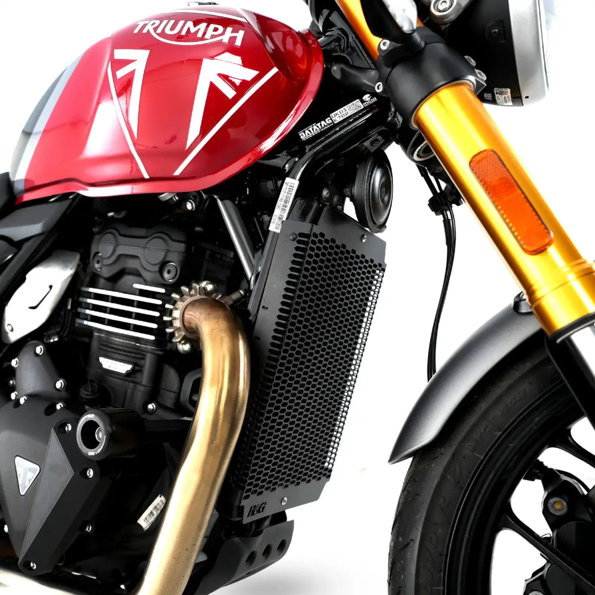 R&G Pro Radiator Guard Black - Triumph Scrambler X/Speed 400 24-
