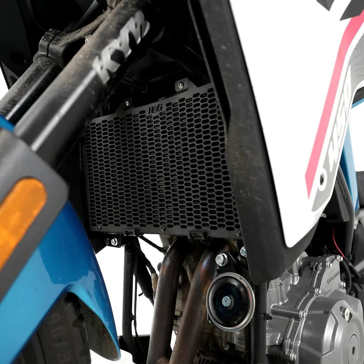 R&G Pro Radiator Guard Black - CFMoto 450 MT 24-