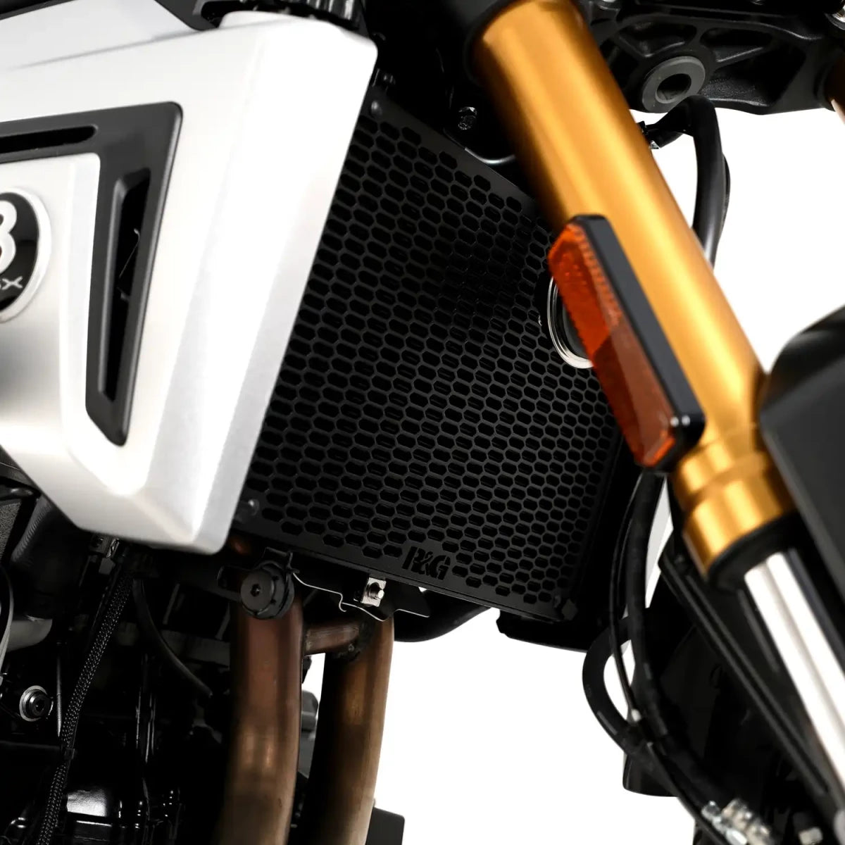 R&G Pro Radiator Guard Black - Suzuki GSX-8T/TT 25-