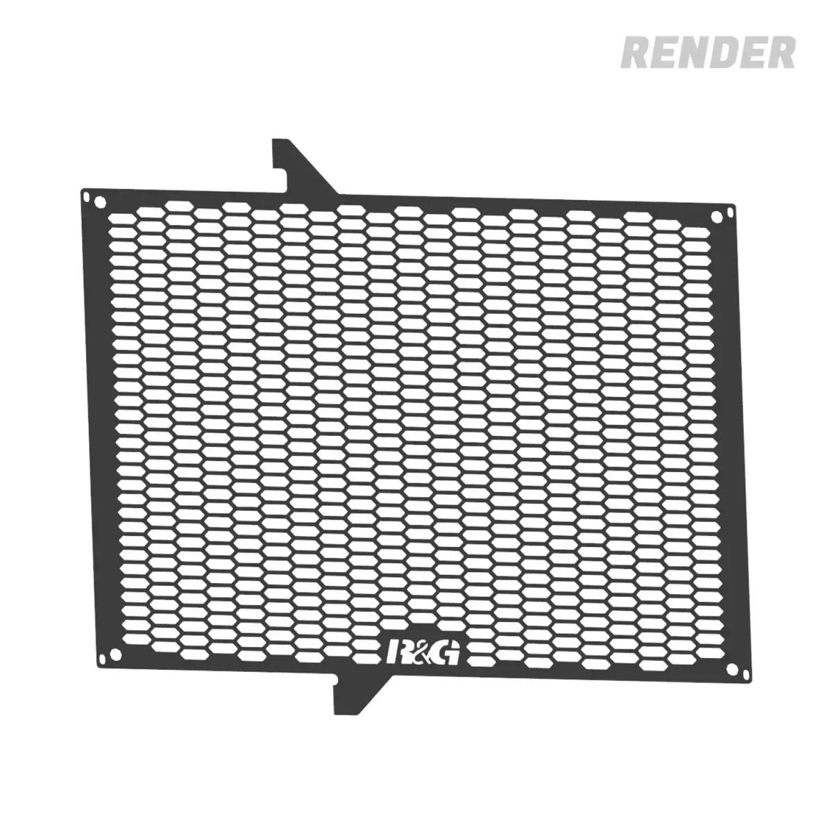 R&G Pro Radiator Guard Black - Triumph Tiger Sport 800 25-