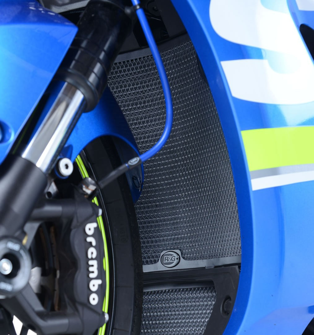R&G Radiator & Oil Cooler Guard Set light blue - Suzuki GSX-R1000/R '17-
