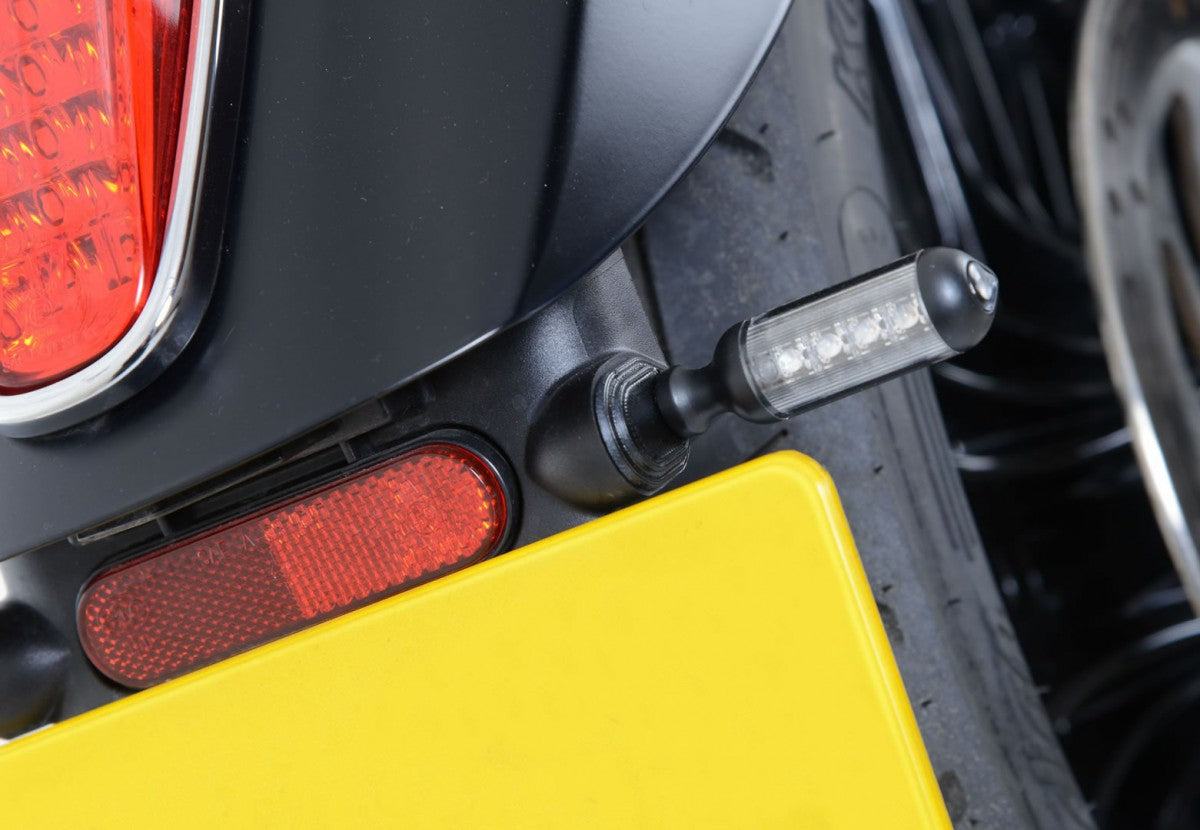 R&G Blinklys Adapter Bak for Indian Scout 2015- / Scout Bobber / Scout Sixty: for use with with miniblinklys