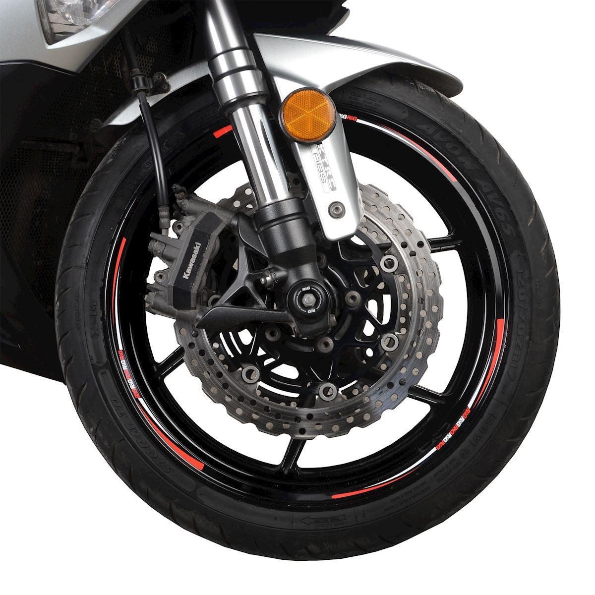 R&G Rim Tape (for 17-inch rims) - set for both wheels - RED