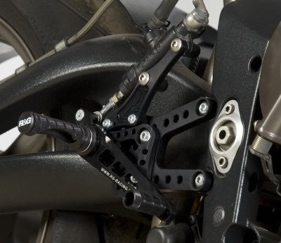 R&G Rearsets, Triumph 675 Daytona '06- (road & race gearbox)