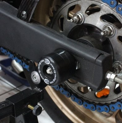 R&G Swingarm Protectors, Yamaha YZF-R25 '14- / YZF-R3 '15- / MT-25 / MT-03
