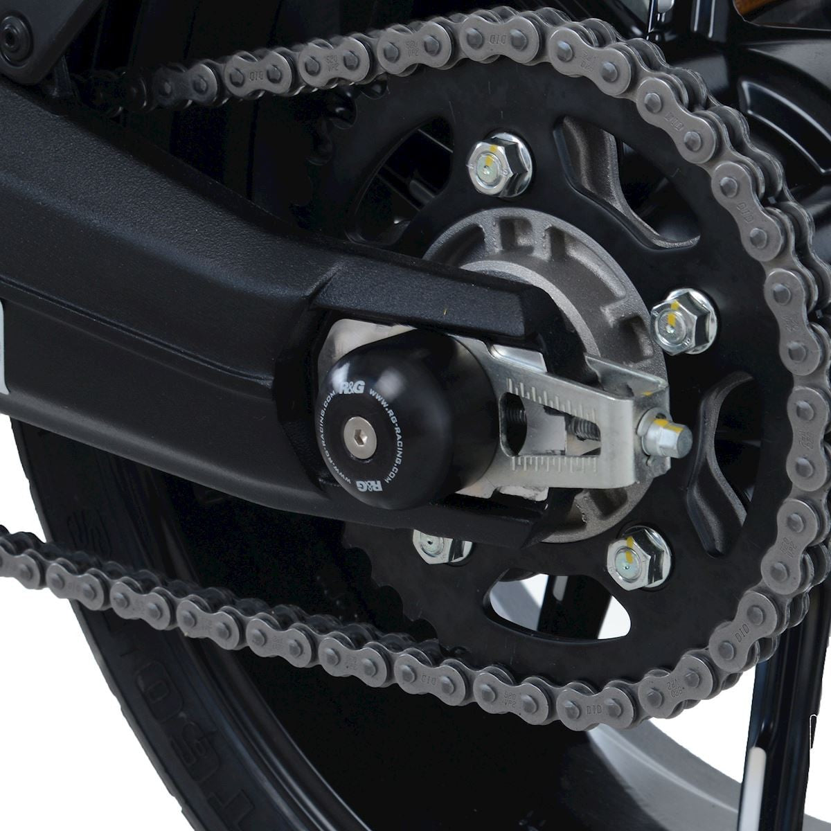 R&G Swingarm Protectors, expanding type, Ducati Scramb 800/1100/Classic/Urban Enduro / Street Classic/Flat Track Pro/Sixty2/Desert Sled/Monster 797