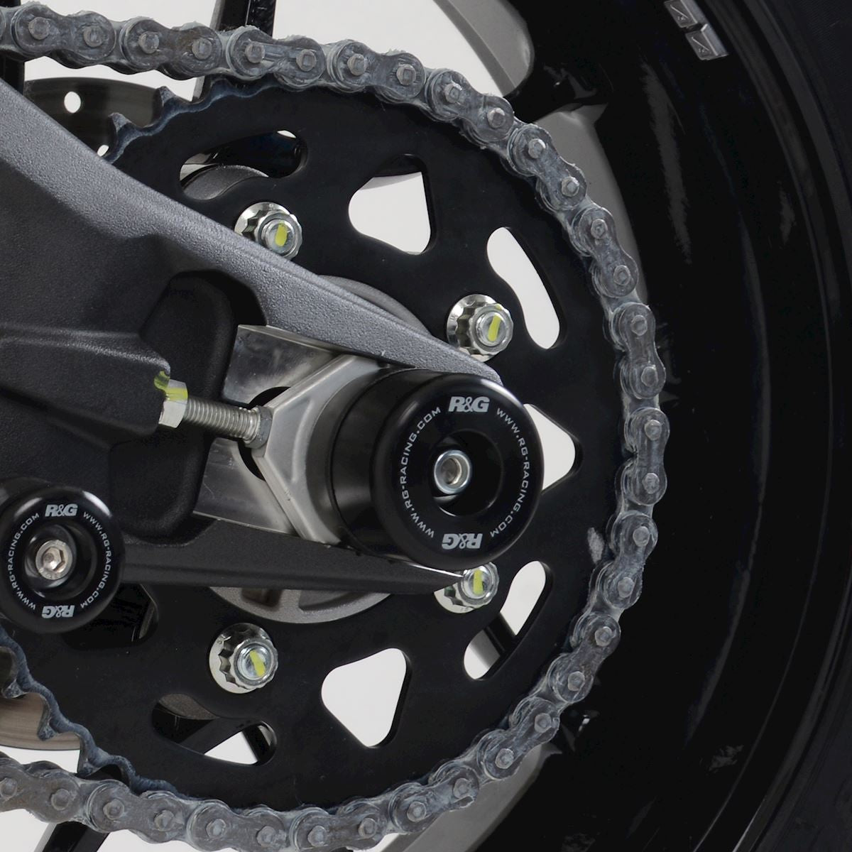 R&G Swingarm Protectors, (expanding type), Ducati Monster (950/937) / + '21-