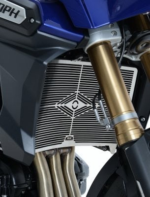 R&G Stainless Steel Radiator Guard, Triumph 1200 Explorer '12-'17