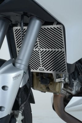 R&G Stainless Steel Radiator Guard, Ducati 1200 Multistrada up to 2014 (NOT gran turismo version)
