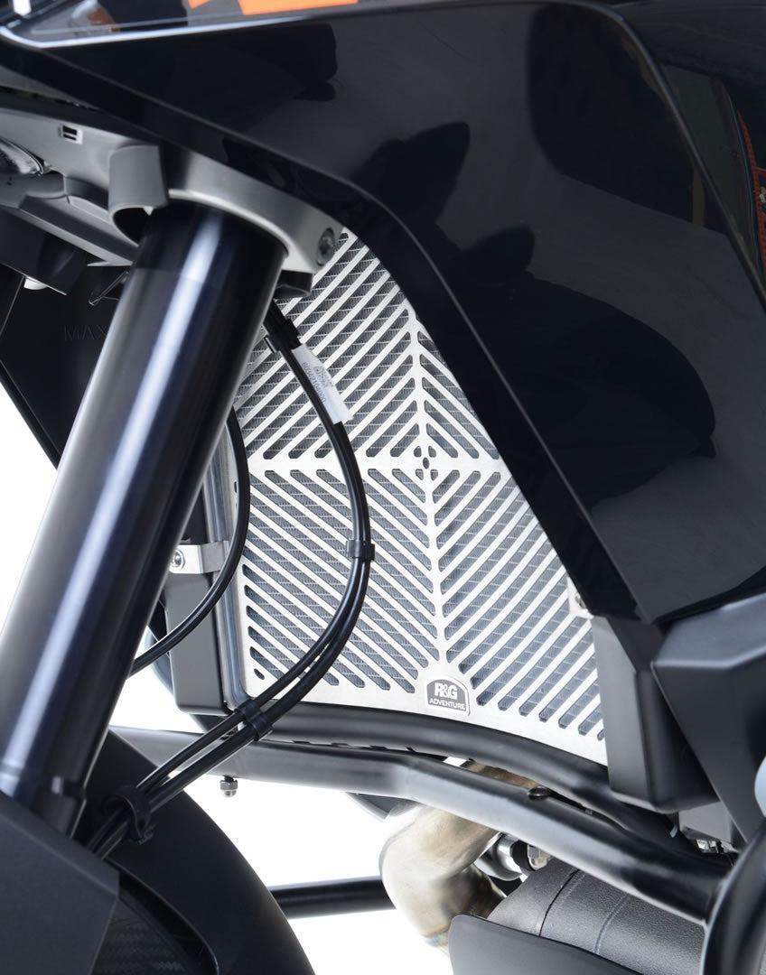 R&G Stainless Steel Radiator Guard, KTM 1050/1190 Adventure / 1290 Super Adventure