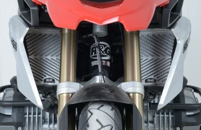 R&G Stainless Steel Radiator Guards (pair), BMW R1200GS '13- / R1200GS Adventure '13- / R1250GS '18- / R1250RT '19-