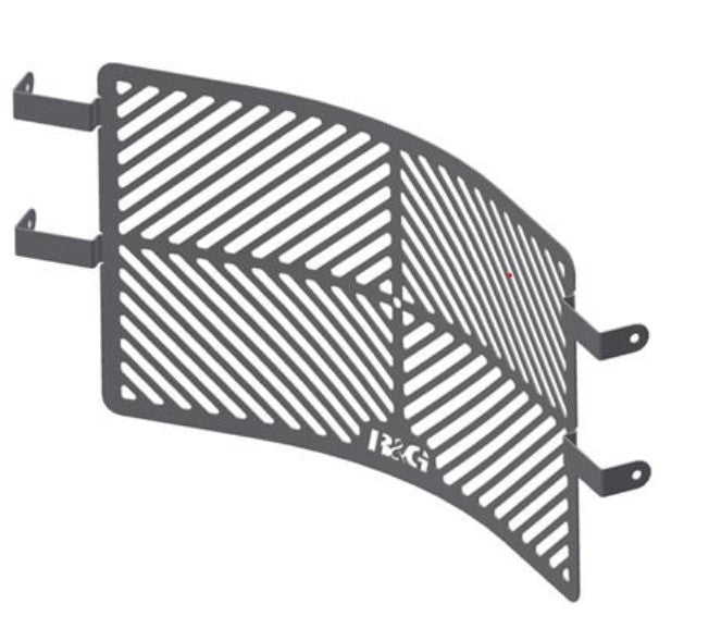 R&G Stainless Steel Radiator Guard, Ducati Hypermotard 950 / Diavel 1260(S) up to '20 / M1200(S/R) / M821 / Supersport(S) '17-'20 / 950 Supersport (S) '21-