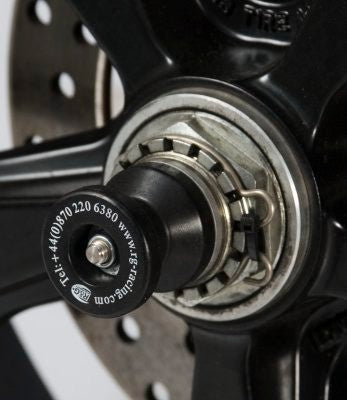R&G Rear Spindle Sliders, Ducati 748/848/916/996/998, HYM 796/1100, Monster 796, Streetfighter 848