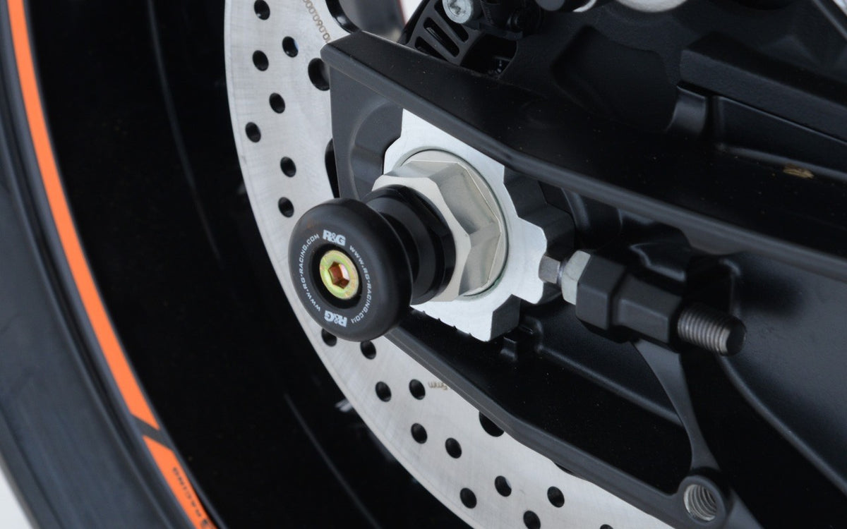 R&G Rear Spindle Sliders, KTM 790/890R Duke, 790/890 Adventure