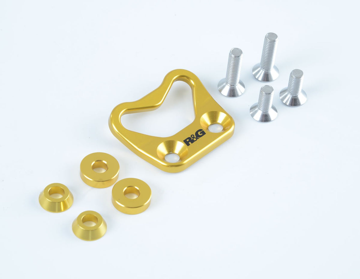 R&G Tie-Down Hook, single, black, Ducati 899/959/1199/1299 Panigale (on 1299 model check exhaust system)