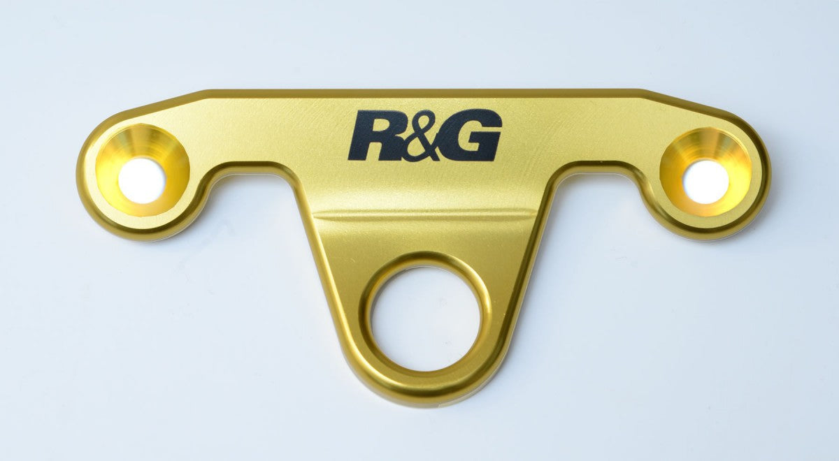 R&G Tie-Down Hooks, pair, black, Ducati Monster 1200R '16-, Monster 1200S '17-, Supersport (S) '17-'20, 950 Supersport (S) '21-