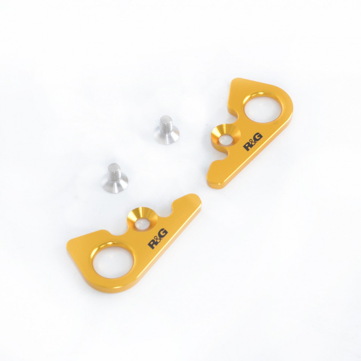 R&G Tie-Down Hooks, pair, black, MV Agusta F4 1000 '10- / F4RR / F4 RC '15-