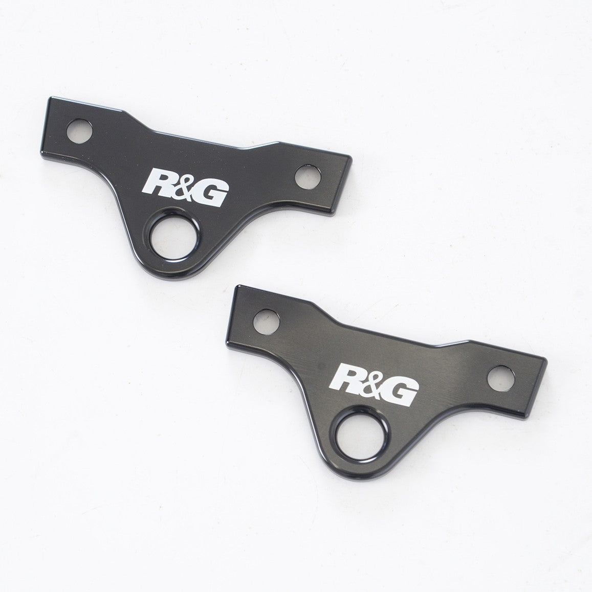 R&G Tie-Down Hooks, pair, black, Honda Africa Twin Adventure Sports '18-'19 (not compatible with genuine hard panniers)