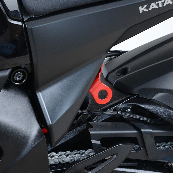 R&G Tie-Down Hooks, pair, black, Suzuki Katana '19-