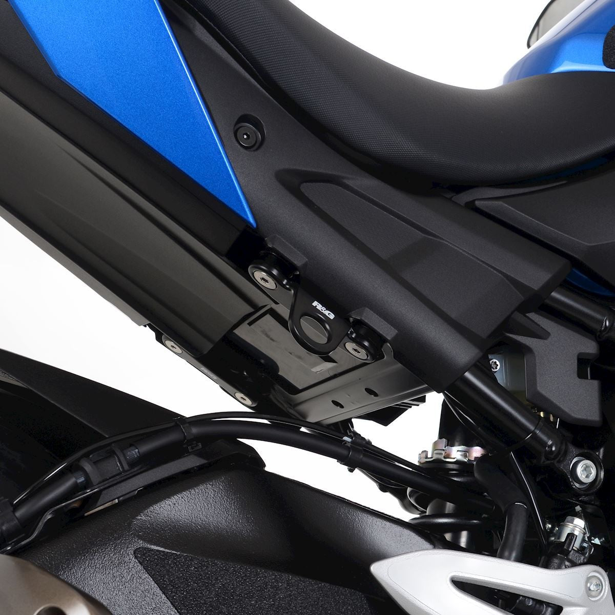 R&G Tie-Down Hooks, pair, black, Suzuki gsx-s 950 '21- / gsx-s 1000