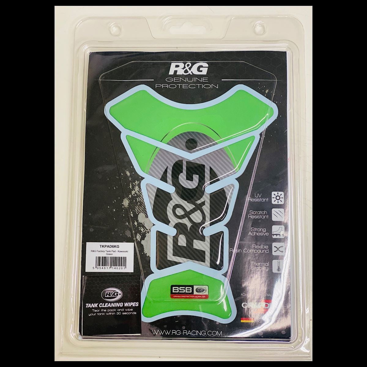 R&G Factory Tank Pad (Kawasaki green)