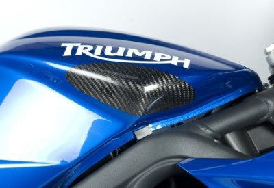 R&G Tank Sliders, gloss finish, Triumph 675 Daytona / Street Triple [R] '06-'12