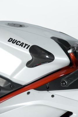 R&G Tank Sliders, gloss finish, Ducati 848 / 1098 / 1198 (NOT 848 EVO Corse SE)