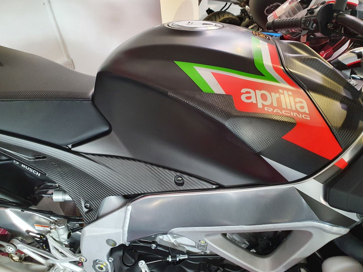 R&G Tank Sliders, matt finish, Aprilia RSV4 '14- / RSV4 1100 Factory '19-'20 / V4 Tuono 1100 '15-'20
