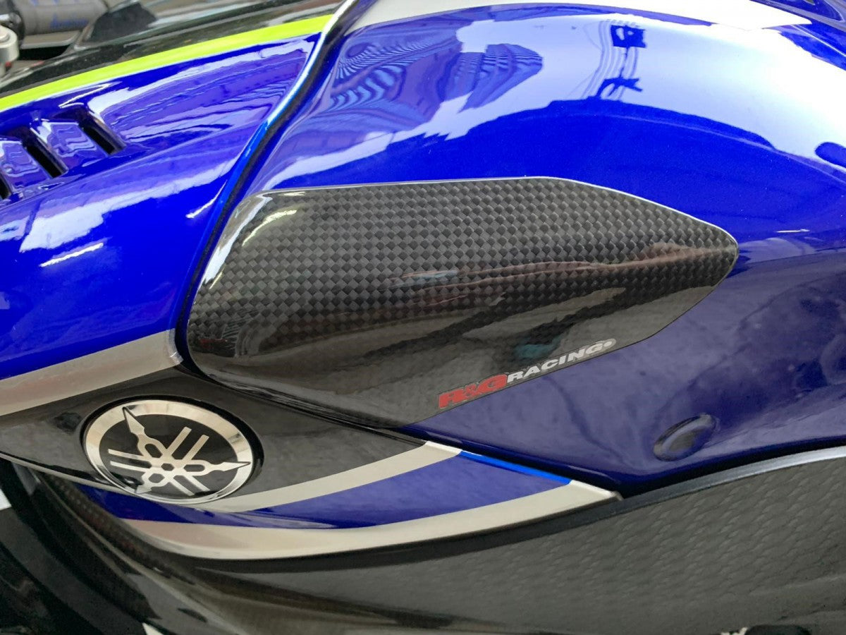 R&G Tank Sliders, gloss finish, Yamaha YZF-R6 '17-